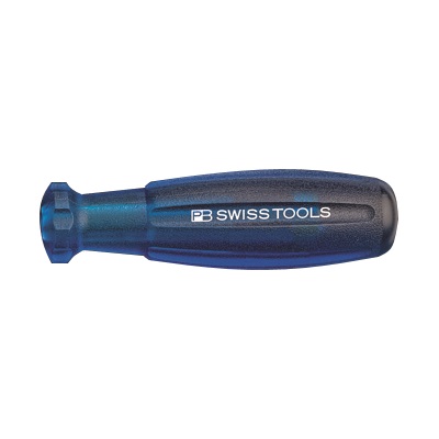 PB Swiss Tools 6215.A Blue Multicraft handle for interchangeable blades type PB 215, blue