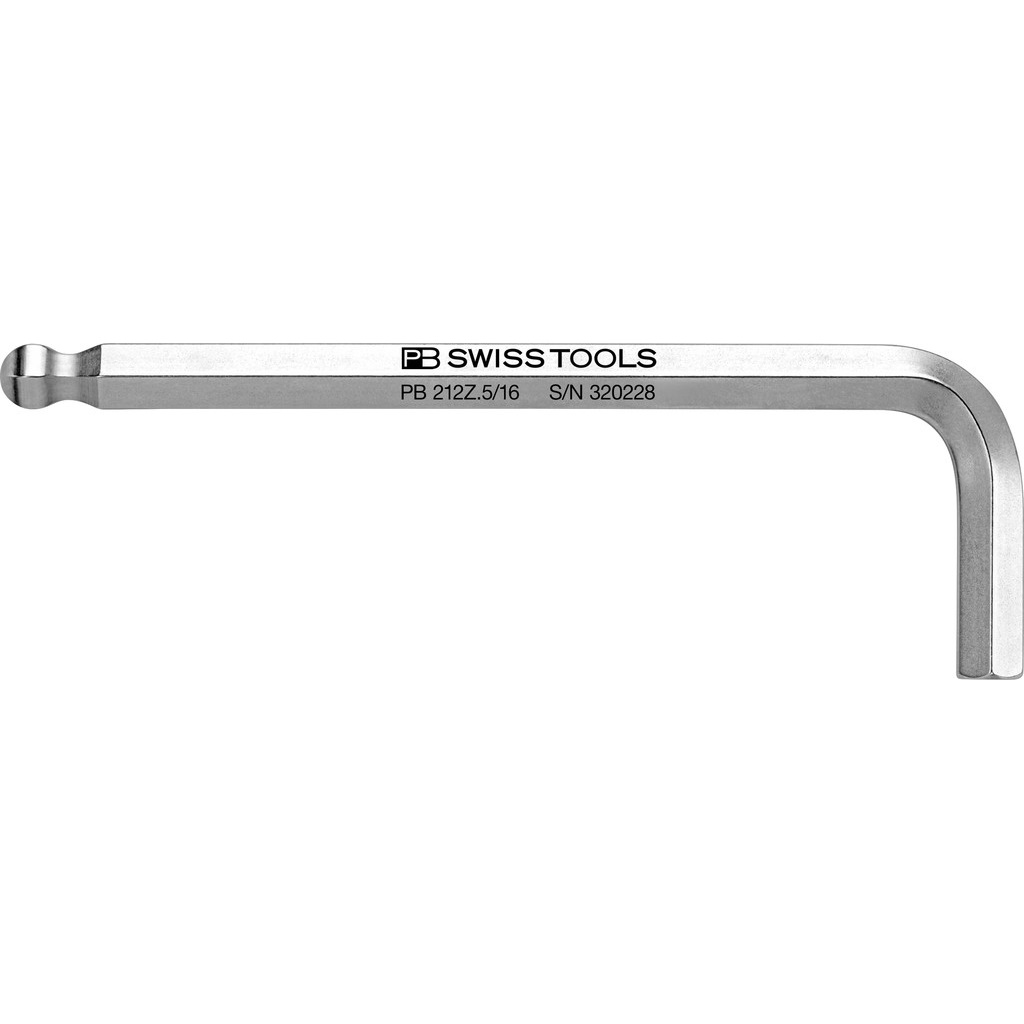 PB Swiss Tools 212Z.5/16 Inbussleutel met kogelkop 5/16 inch