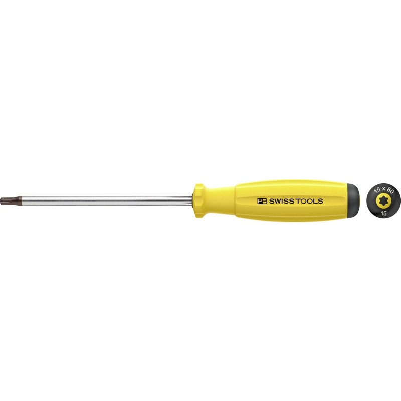 PB Swiss Tools 8400.15-80 ESD SwissGrip ESD schroevendraaier Torx maat T15