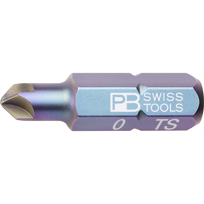 PB Swiss Tools C6.187/0 PrecisionBit Torq-Set, 25 mm lang, maat #0