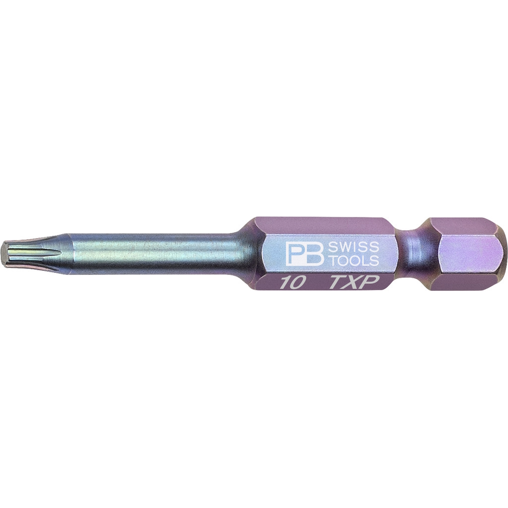 PB Swiss Tools E6.401/10 PrecisionBit Torx Plus, 50 mm long, size TXP10