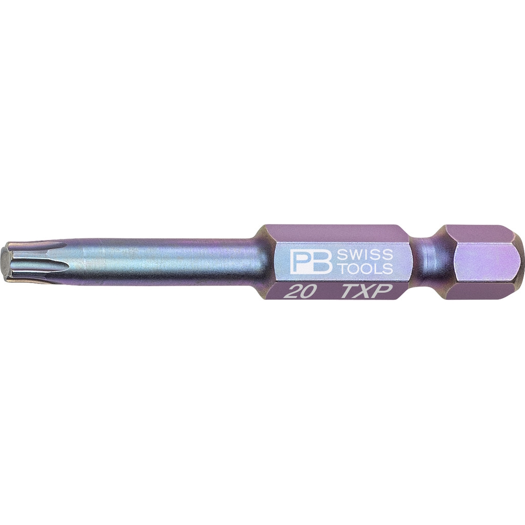 PB Swiss Tools E6.401/20 PrecisionBit Torx Plus, 50 mm long, size TXP20