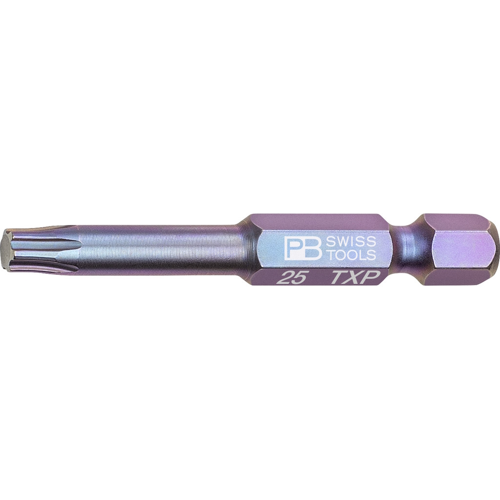 PB Swiss Tools E6.401/25 PrecisionBit Torx Plus, 50 mm long, size TXP25