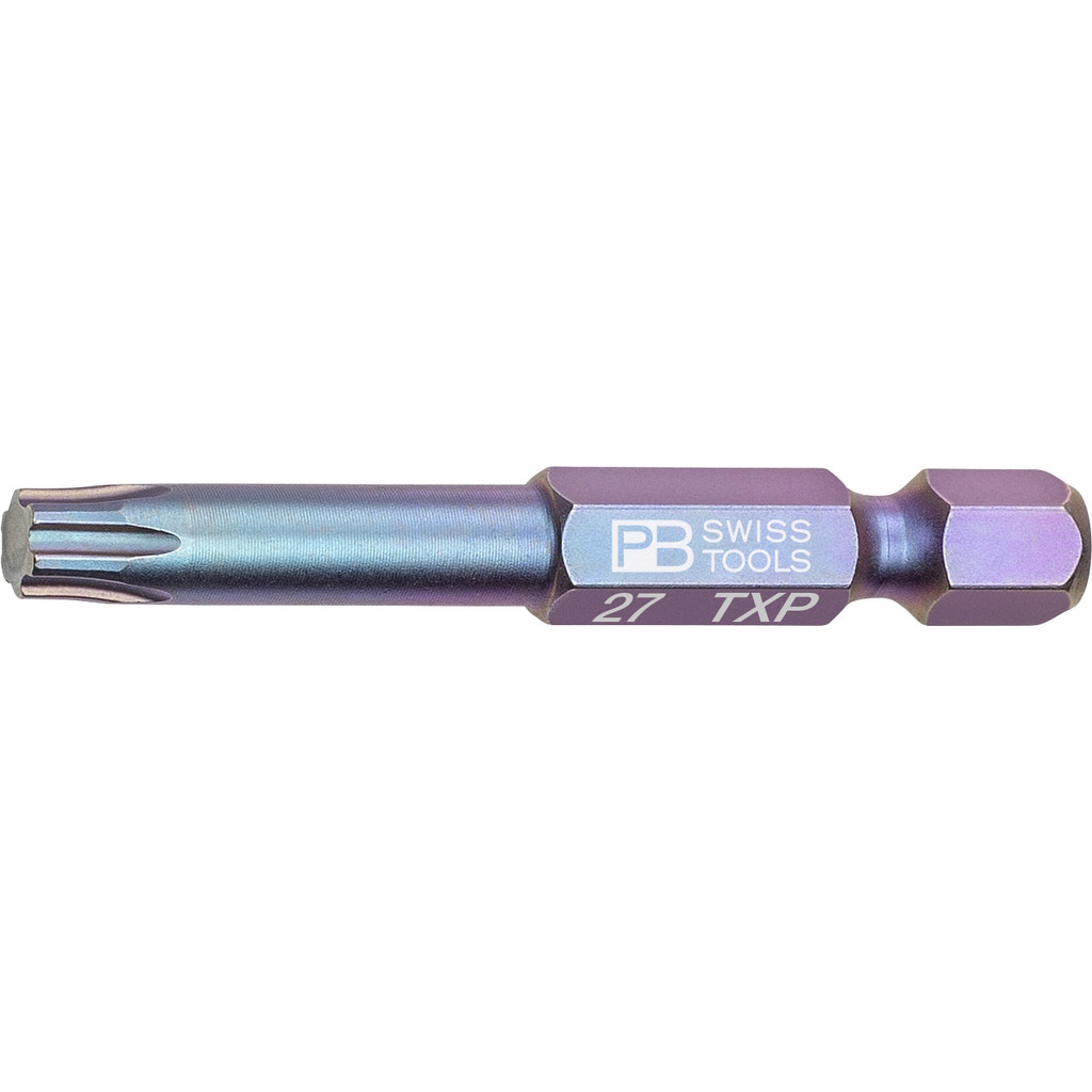 PB Swiss Tools E6.401/27 PrecisionBit Torx Plus, 50 mm long, size TXP27