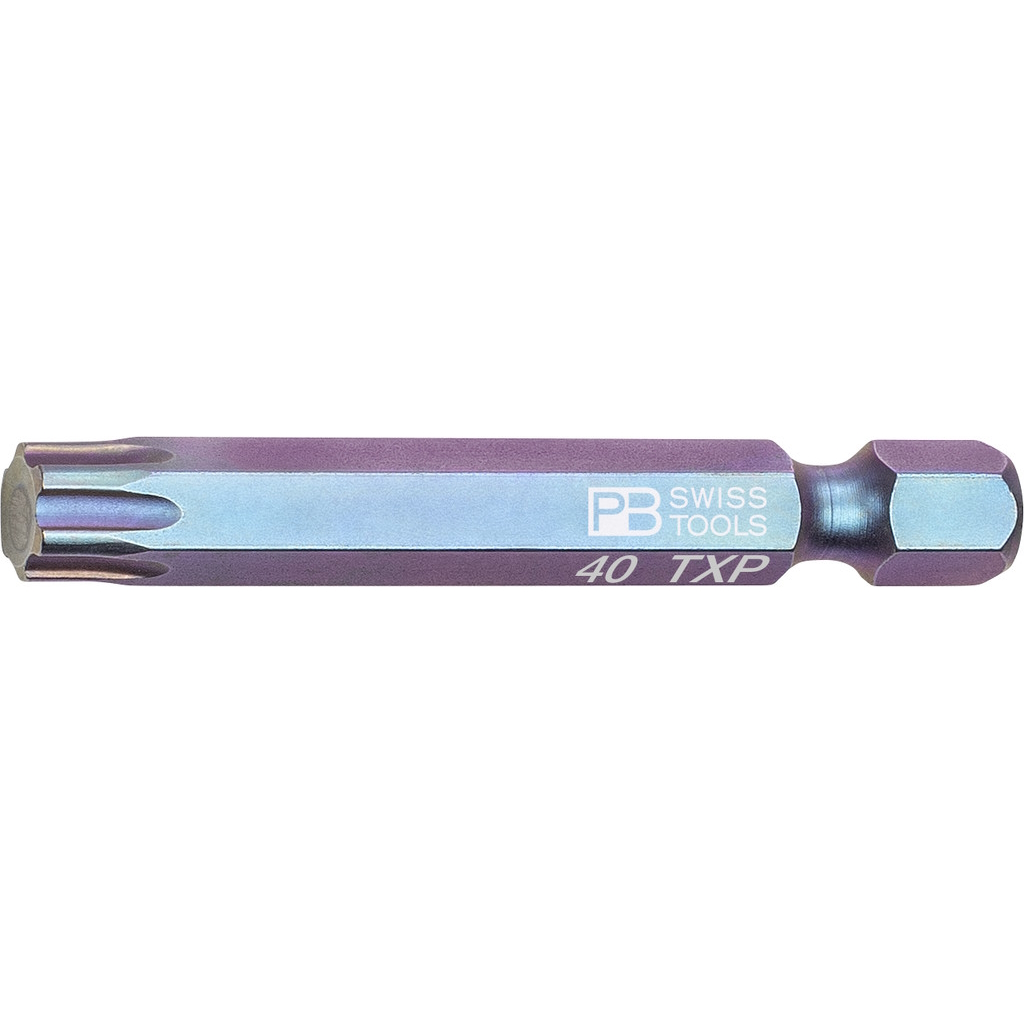 PB Swiss Tools E6.401/40 PrecisionBit Torx Plus, 50 mm long, size TXP40