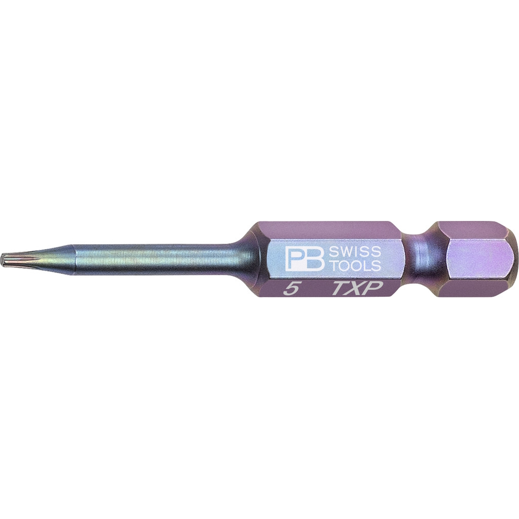 PB Swiss Tools E6.401/5 PrecisionBit Torx Plus, 50 mm long, size TXP5