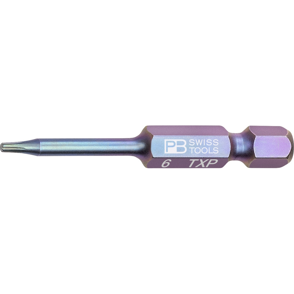 PB Swiss Tools E6.401/6 PrecisionBit Torx Plus, 50 mm long, size TXP6